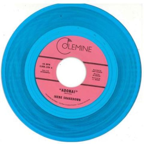 

7inch Record IKEBE SHAKEDOWN - Adonai / Waiting For The Storm :blu CLMN206BLUECLEA Colemine Record 2022 US Soul/Funk
