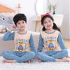 100% Cotton Children's Pajamas Astronaut Pajamas for Teens 4 6 8 12Years Winter Boys Clothes Long Sleeve Baby Girl Clothing Sets