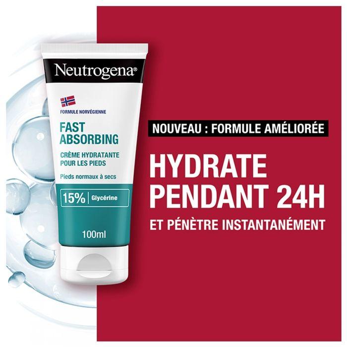 Crème Pour Les Pieds - Neutrogena - Formule Norvégienne - Absorption Express - 100ml - Non Gras
