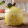 Decorative Ceramic Spice Jar Japanese-style Spice Container Oil Bottle  Kitchen Storage