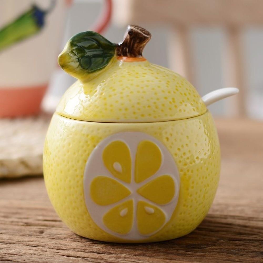 Decorative Ceramic Spice Jar Japanese-style Spice Container Oil Bottle  Kitchen Storage