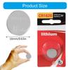 CR1620 Coin Cell Battery 3V Single Pack, Lithium Button Cell High Energy for Toys, Remotes, and Electronic Devices