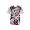 Jujutsu Kaisen Summer Men's Retro Temperament T-Shirt Simple Printed Ryomen Sukuna Short Sleeve T Shirts Outdoor Fitness Breathable T Shirt Tops
