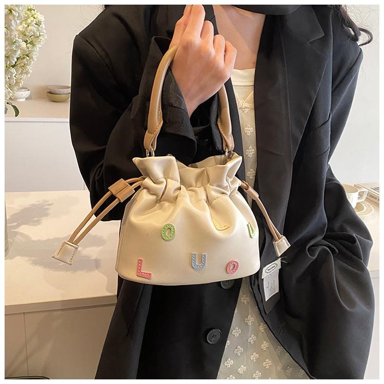 

Сумка-ведро IELGY, женская сумка для ручной переноски, универсальная высококачественная сумка через плечо хаки