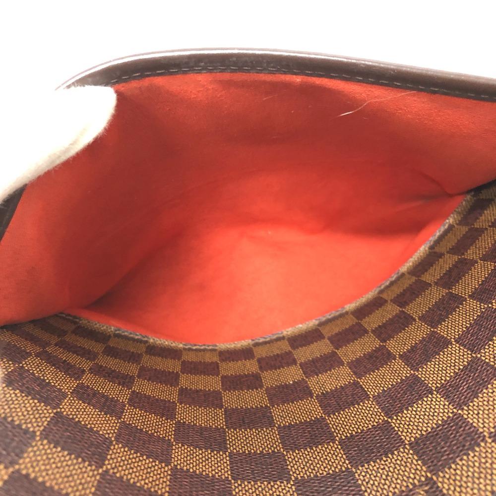 Louis Vuitton N51292 Damier Ipanema GM Pochette Shoulder Bag Canvas Ebene Brown