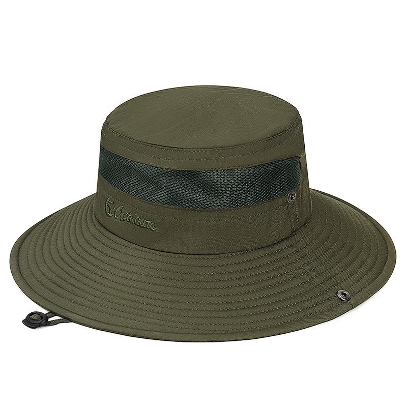 Hiking Hats for Men and Women Jungle Adventure Travel Breathable Wide-brimmed Lightweight and Foldable Sun Protection Hats