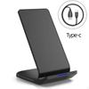 15W Fast Wireless Charger Overheating Protection Enabled 2 Coils for iOS Black