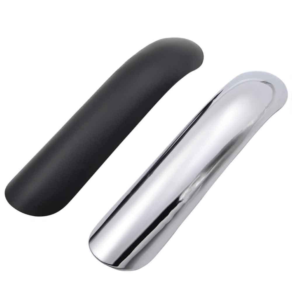 Black /Chrome Motorcycle Exhaust Muffler Pipe Heat Shield Cover for Harley Custom Chopper Cruiser Honda