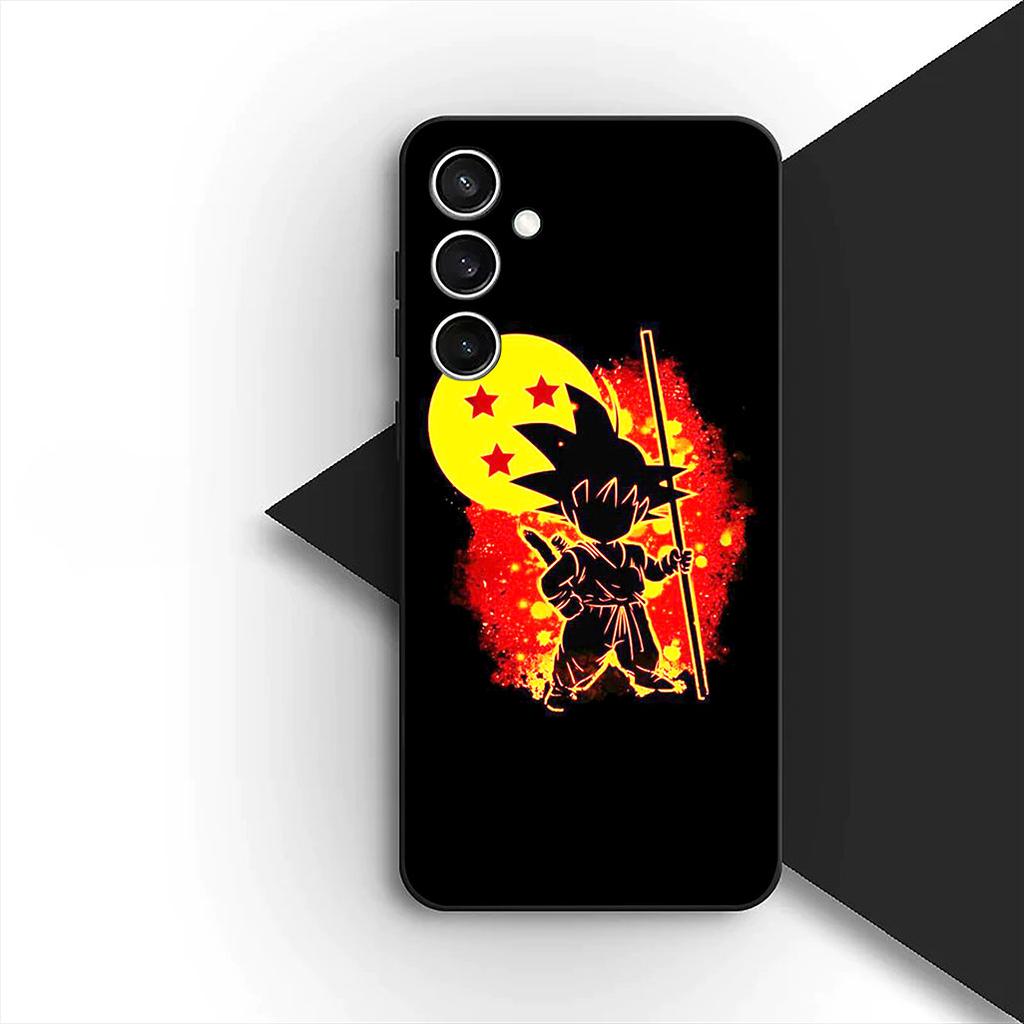 Cover for Samsung Galaxy S20 S22 S21 FE Ultra Plus A07 A17 A15 A16 A25 A57 A37 Phone Case Dragons Gokus Balls Vegeta Super