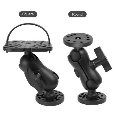 Supporto universale per kayak Supporto per ecoscandaglio Staffa rotante per barca Piastra di montaggio per sostenitore di kayak