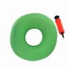 Aufblasbares Rundes Stuhlkissen Hüftstütze Hämorrhoiden Sitzkissen Mit Pumpe(Grün)
