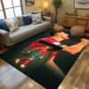 Cristiano Ronaldos Erbe Teppich Wohnzimmer- und Schlafzimmerteppiche Druck Schutzmatte Kunst Fußmatte