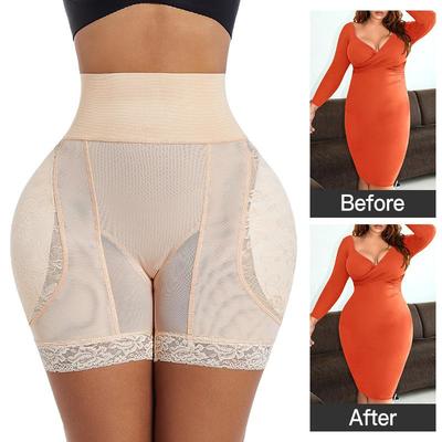 Plus Size High-Waisted Shaping Pants: Hip-Enhancing, Butt-Lifting, Slimming Base Layer for Women