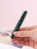 1PS MAJOHN Q2 Mini Acrylic Turning Resin Pen Thin Tip Male and Female Students with Handbook Portable Transparent Ink Pocket Pen