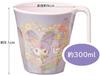 Skater Melamine Tumbler with Kuromi Water Sanrio Handle, 300ml, P, MTH3-A