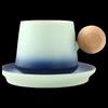 Ceramic Tea & Coffee Cup Set with Spoon