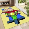 1Pc Bike Ride Adventure Carpet Rug Customizable Soft Washable Antislip Home Living Room Sofa Mats Personalized Rug 091791