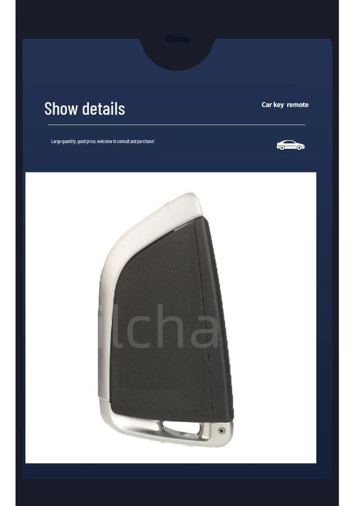 BMW FEM CAS4 Key Shell Replacement - 3/4 Button Smart Card Case