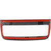 Carbon Fiber Rear Air Vent Armrestbox AC Outlet Adjustment Panel Cover Trim for 2022-2025 Nissan Pathfinder