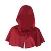 Halloween Costume Reaper Cloak Medieval Hooded Cloak Adult Blue Average Size Wizard Hood Shawl