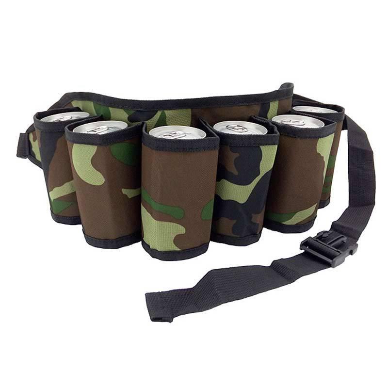 Outdoor Beverage Waist Bag - Holds 6 Cans