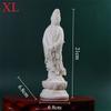 Ornamenti di Guanyin Frutto d'Avorio Statue di Buddha Cinesi Decorazione Soggiorno Casa Statua Decorativa Feng Shui Statue di Buddha da Venerare