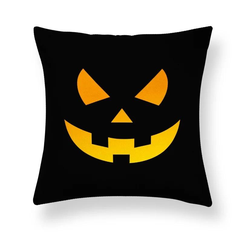 Halloween Thema Kissenbezug Auto Büro Wohnzimmer Sofa Halloween Kürbis Laterne Dekoration Kissenbezug