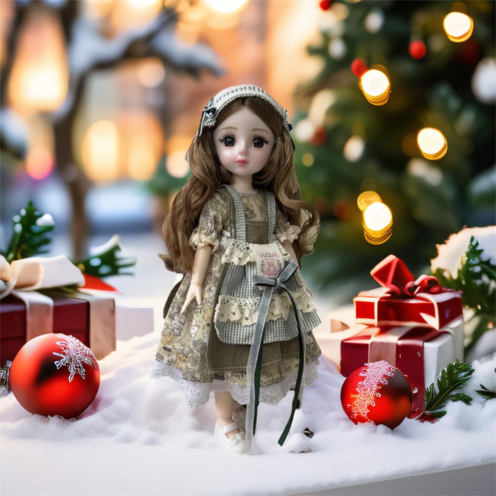 1/6 SD Princess Dress Up BJD Dolls Long Hair Princess Makeup Ball Joint Doll  Babies