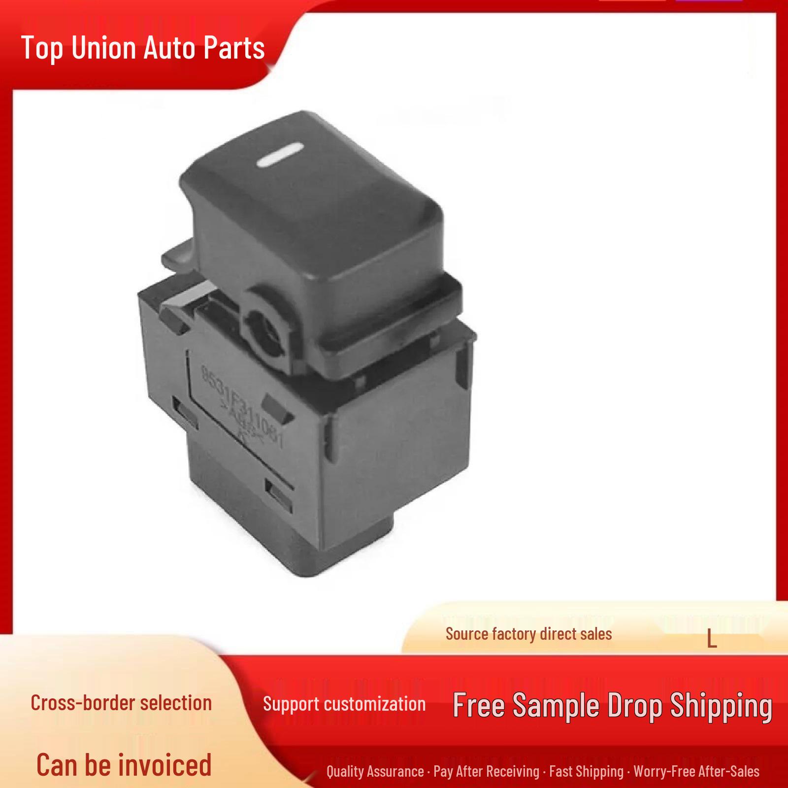 Hyundai Kia Rear Window Lift Switch (Part No. 93580-3W000) Suitable for Car Parts Electric