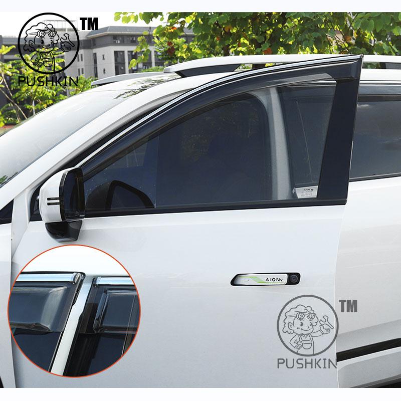 Car Side Window Deflector Window Visor Vent For GAC AION V 2025 2026 Wind Shields Sun Rain Guards Awnings Shelters
