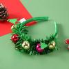 Christmas Hair Band Glowing Headband Xmas Tree Snowflake Hair Band Deer Horn Light Flashing Headwear Merry Christmas Gift