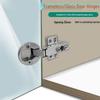 Frameless Glass Soft-Close 35mm Hinge for Cabinet and Small Glass Doors
