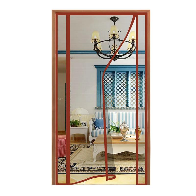 

Magnetic Mesh Screen Door Mosquito Net, Anti Fly Insect Door Mesh, Open from Side 2,Automatic Closing, Size Can Be Customized W 80cm x H 210cm