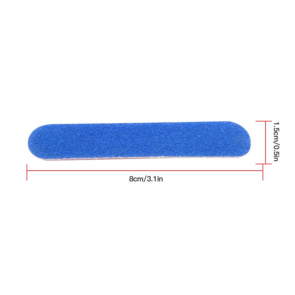 100pcs Double Side Disposable Buffer Files Sanding Block Grit Professional Manicure Tools File Dropship
