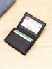 Genuine Leather Multi-Function Card Holder with Photo Slot