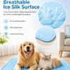 Dog Cooling Mat  No Freeze Needed Dogs Self-cooling Pad Washable Portable Crate Kennel Car Sofa Bed Floor Indoor Outdoor Summer