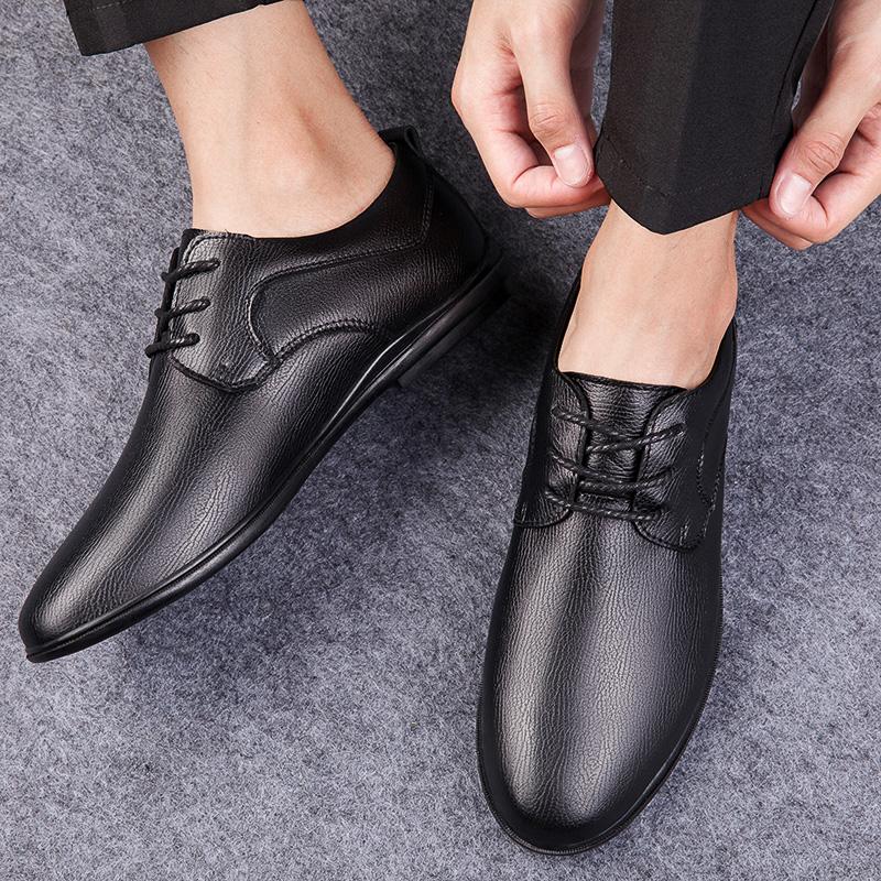 High Quality Leather Men Casual Shoes Men's Flats Fashion Men Boat Shoes Male Driving Shoes Men's Casual Shoes