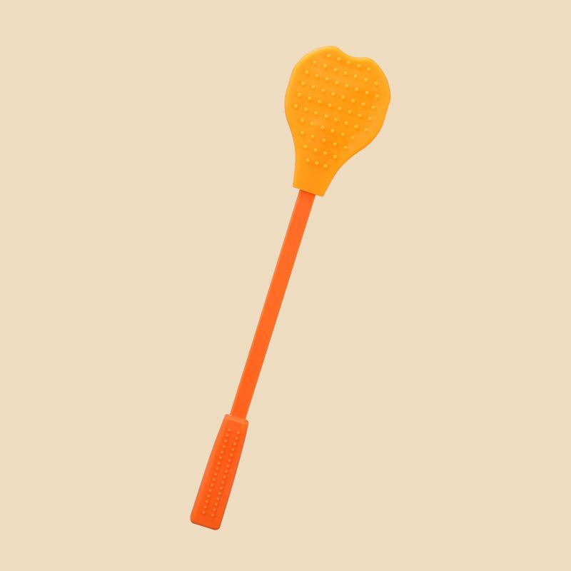 1Pcs Extended Handle Handheld Percussion Back Hammer Massager Meridian Beat Silicone Shot Massager For Full Body Improve