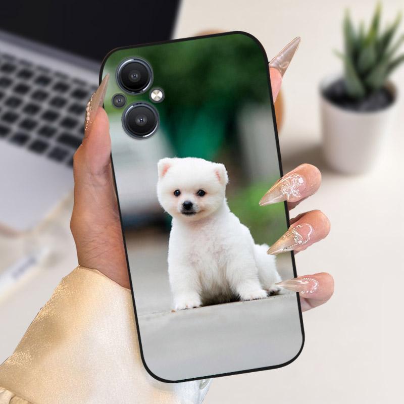 For Oppo Reno 7 8 Lite Reno7 Z 5G Case F21 Pro 5G CPH2341 Stylish Painted Cover Soft Silicone TPU Phone Cases For Oppo A96 5G