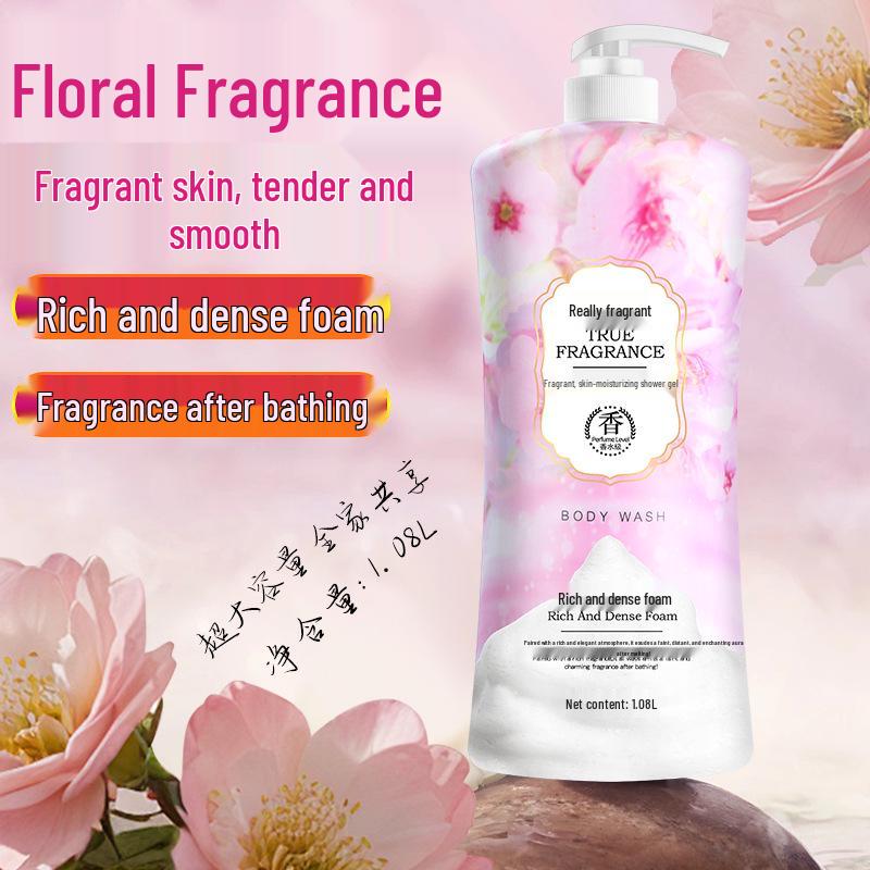 Lavender Foaming Body Wash, Family Size - Moisturizing & Hydrating with Long-Lasting Fragrance, All-Purpose Bath, Large Bottle