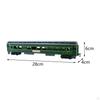 Express Freight Car Model Train Set 1:87 - Railway Playset for Kids' Birthday Gifts