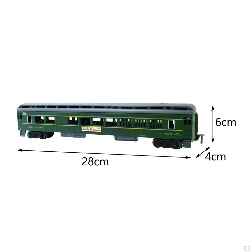 Express Freight Car Model Train Set 1:87 - Railway Playset for Kids' Birthday Gifts