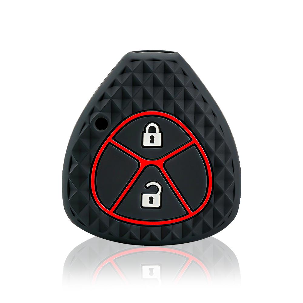 

Silicone Car Key Case Cover For Toyota Auris HiLux Corolla Fortuner Prado Verso Camry Yaris Vitz Vios Ractis 2/4 Button