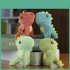 Lovely Tyrannosaurus Dinosaur Plush Toy Keychain Mini Dragon Stuffed Doll