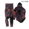 3mm Camo Wetsuit Set Hooded Two Piece Diving Suit Freediving Snorkeling Spearfishing Men Adult