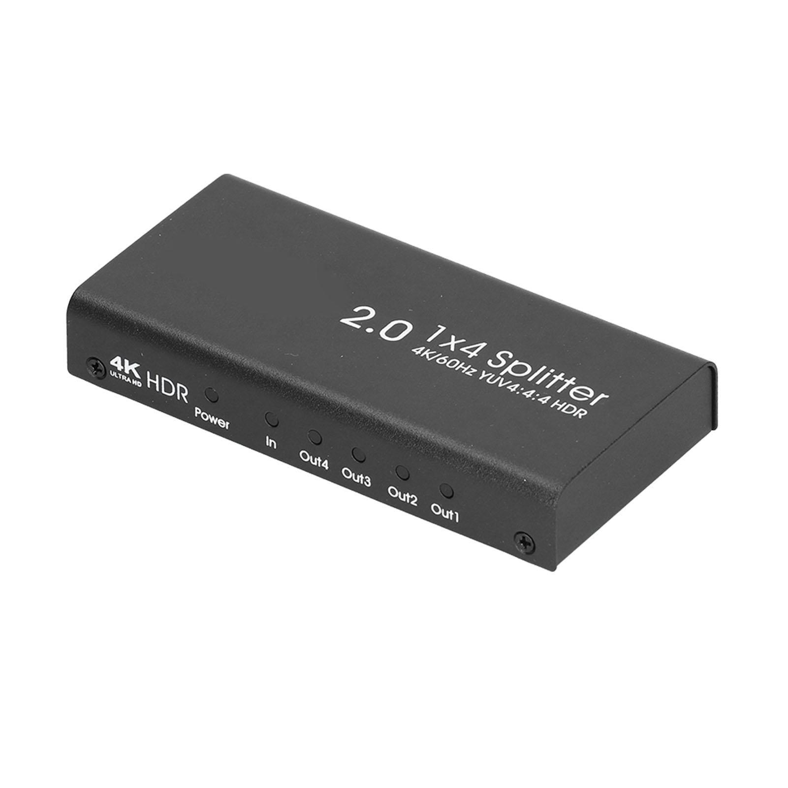 

Разветвитель интерфейса HD Multimedia 1 в 4 выхода, усилитель-распределитель для проектора PS4, HD TV