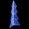 Christmas Tree with 100 LEDs Blue 120 cm Acrylic