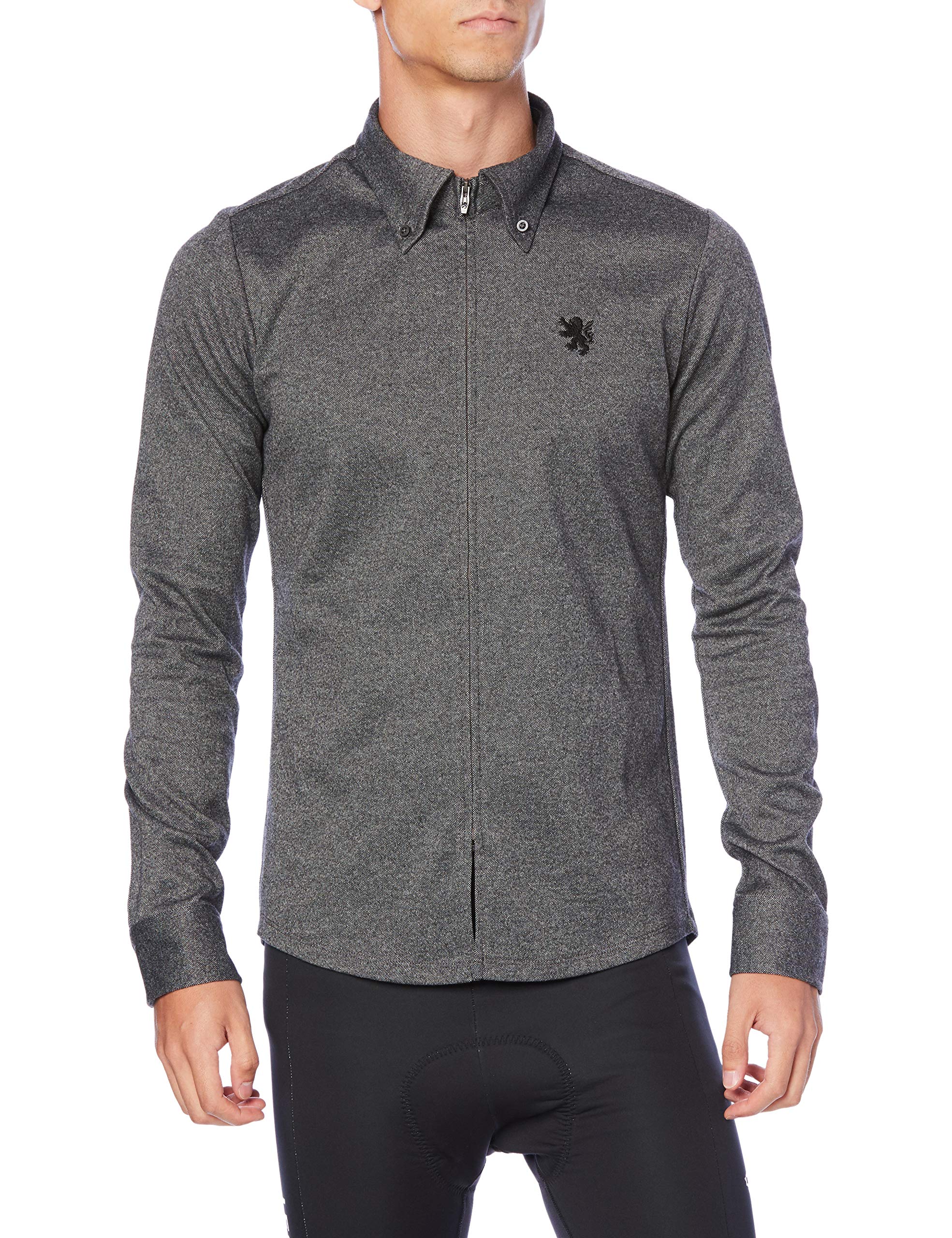 

Kapelmuur Long Sleeve Jersey Birdseye Japan Size XS to Japanese size Shirt, Gray, kpls111, Gray, (equivalent XS) серый