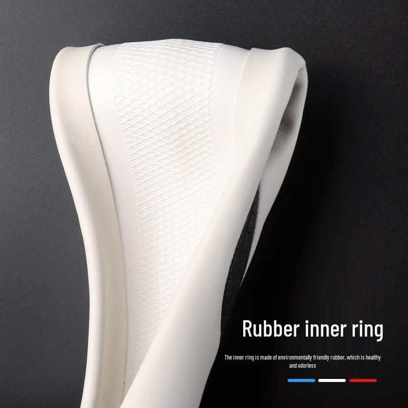 NIO ET5/ET7/ES6/ES8/ES7 Ultra-Thin Genuine Leather Steering Wheel Cover for All Seasons