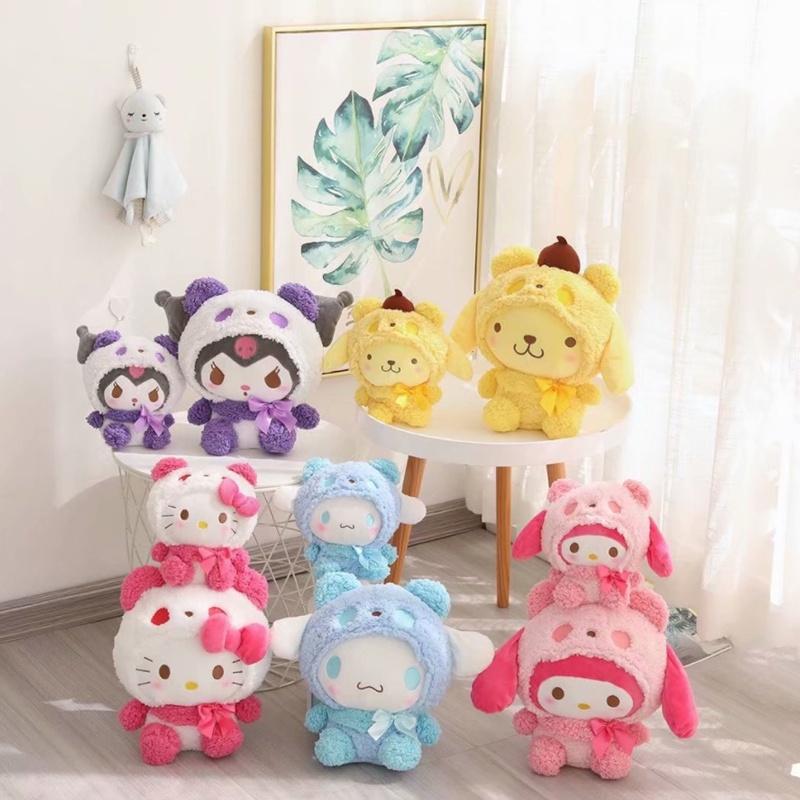 Cute Kuromi My Melody Cinnamoroll Plush Toy High-quality Material Perfect Gift For Anime Fans